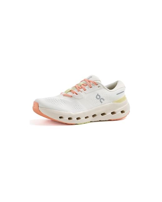 On Shoes White Cloudrunner 3 Sneakers