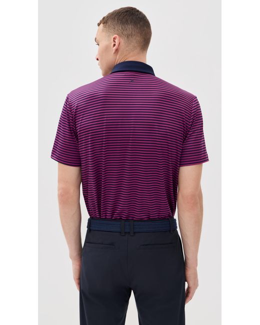Redvanly Purple Baker Polo for men