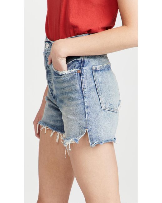 Agolde Denim Dee Ultra High Rise Shorts 