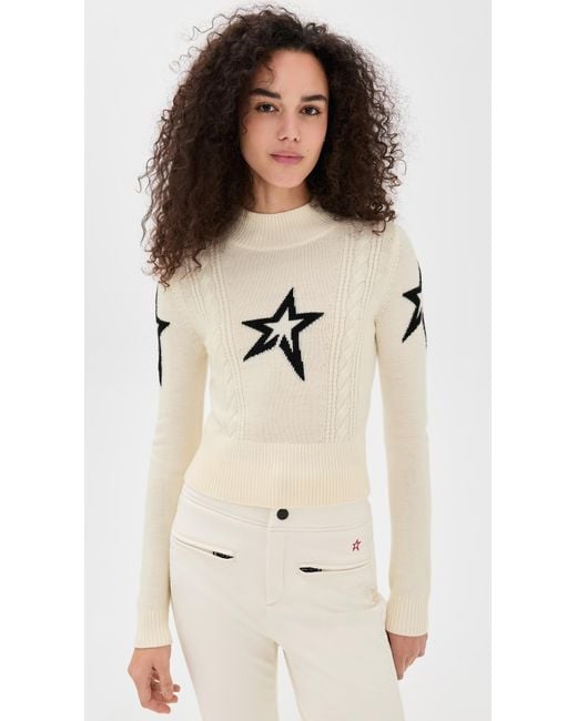 Perfect Moment Natural Cable Under Layer Sweater