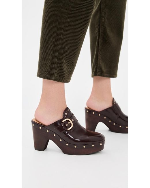 Madewell Brown Finneas Clogs