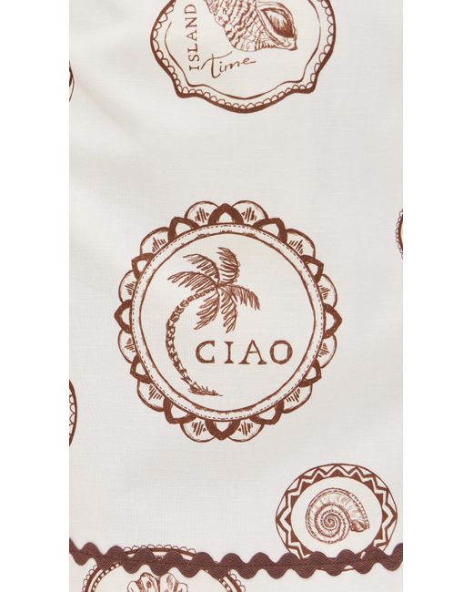Kivari White Mini Skirt