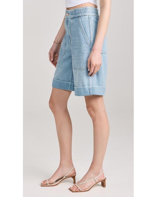 Mother Blue Snacks! The Tasty Utility Shorts Cuff