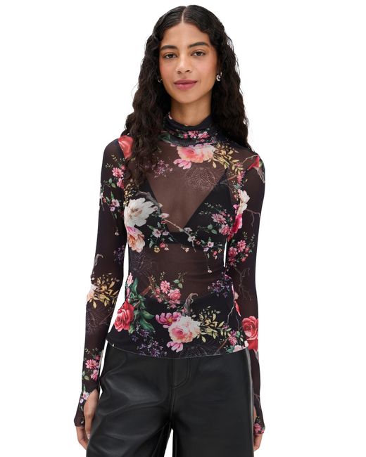 AFRM Black Zadie Top