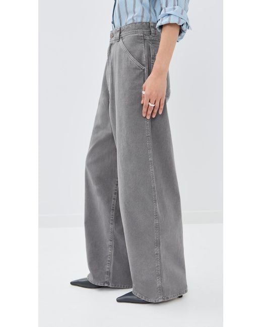 Lemaire Gray Large Pants