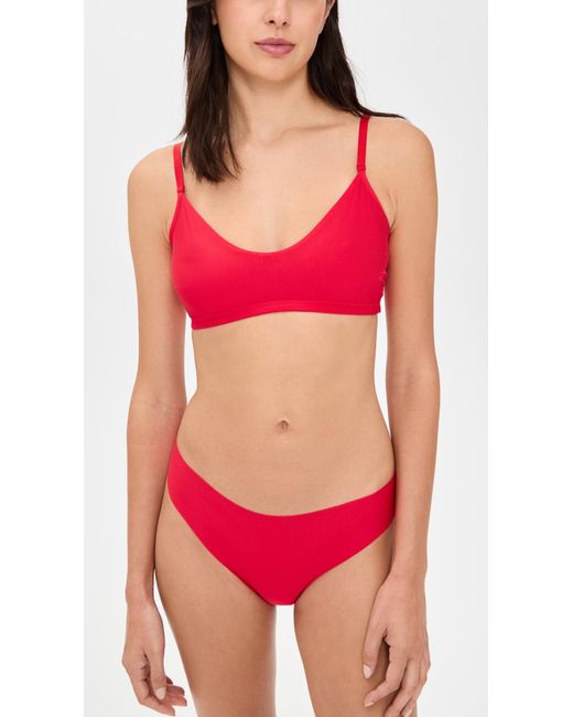 Commando Red Butter Thong