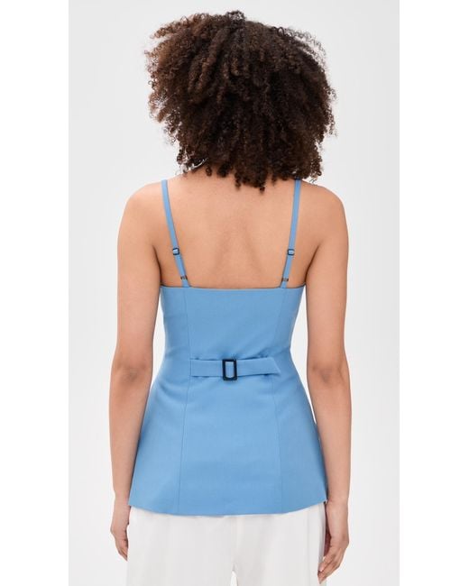 ALIGNE Blue Manhattan Top