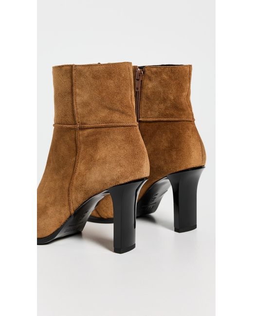 Staud Black Hendrix Ankle Boots