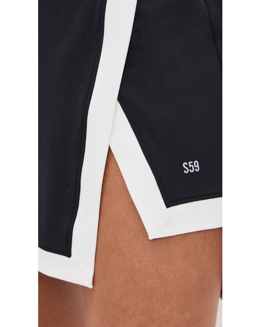 Splits59 Black Monah Rigor Skort