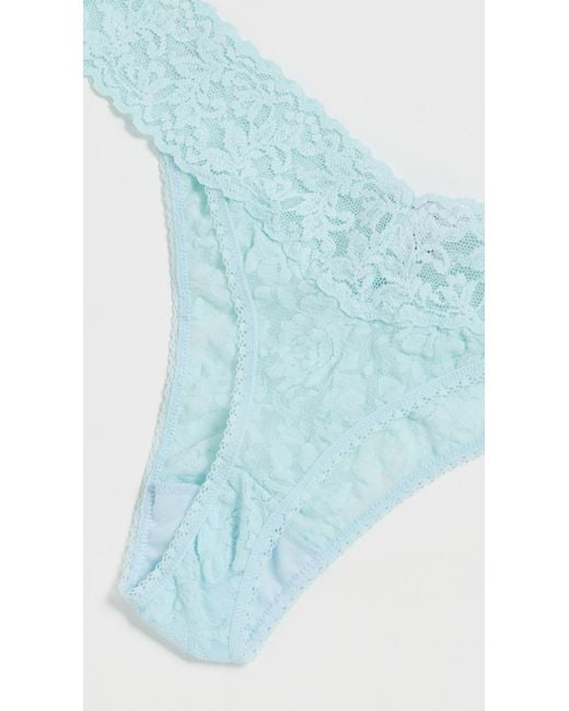 Hanky Panky Blue "I Do & Mrs Original Rise Thong Box Set