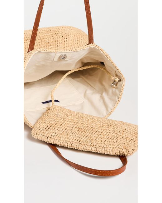 Hat Attack Natural Lucia Tote