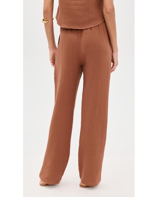 Le Bos Orange Odette Pants