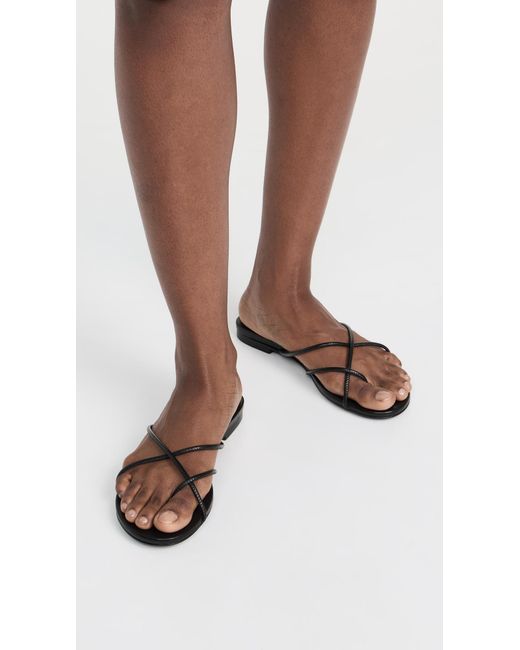 Jenni Kayne Black Strappy Sandals