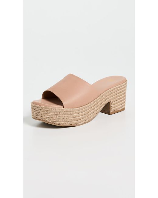 Beek Multicolor Prinia Jute Platform Sandals