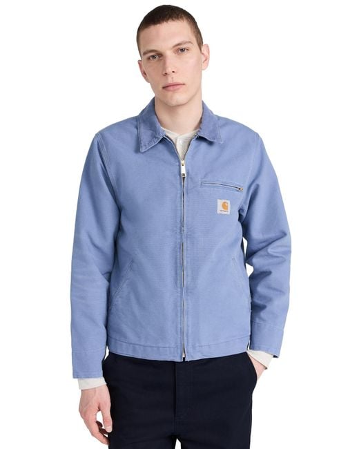 Carhartt Blue Detroit Jacket for men