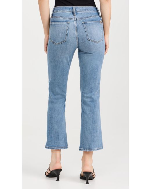 Joe's Jeans Blue The Callie Cropped Bootcut Jeans