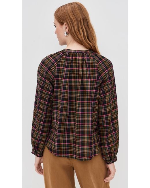 Xirena Brown Dara Top