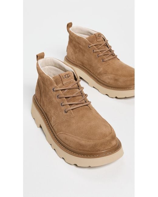 Ugg White Chukka Lug Boots for men