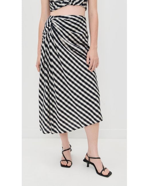 A.L.C. Black A. L.C. Jean Skirt