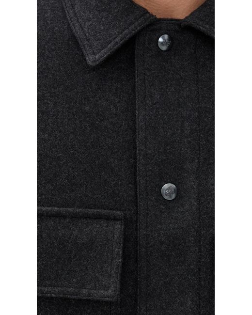 KNICKERBOCKER Black Mott Wool Cashmere Jacket for men