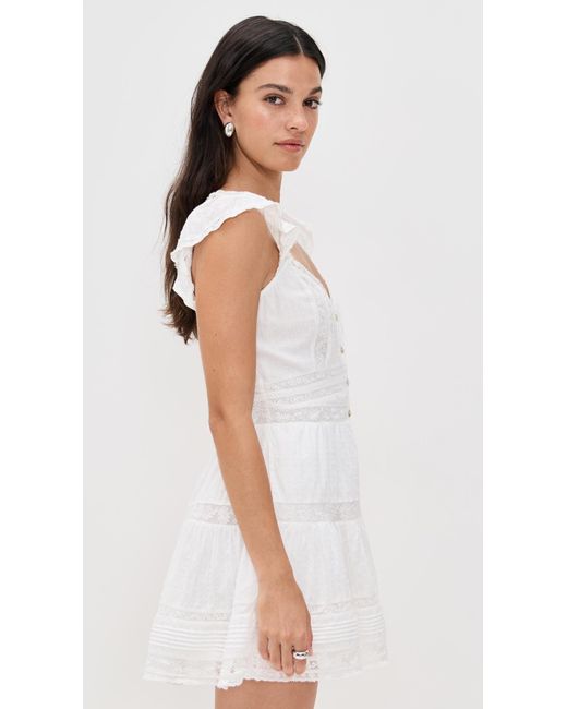 LoveShackFancy White Rietta Dress