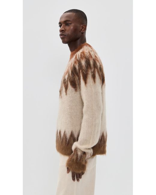 Isabel Marant Brown Nicolas Pullover for men
