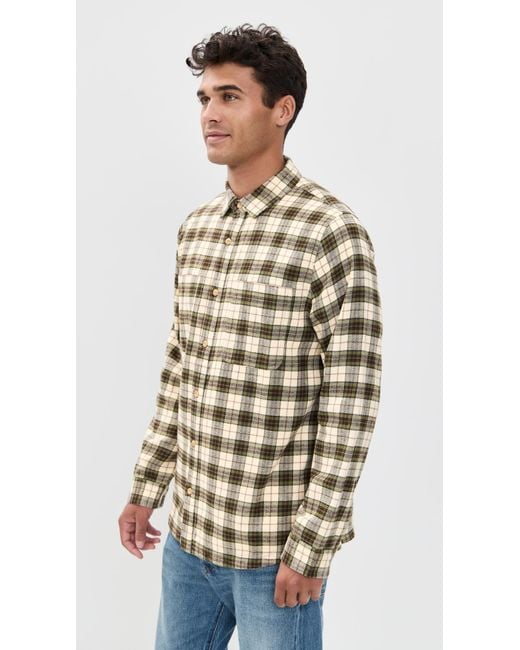 McTavish Multicolor House Check Flannel Shirt for men