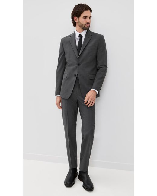 Theory Black Chambers Stretch Wool Blazer for men