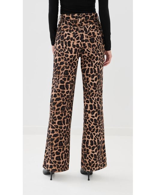 Veronica Beard Black Taylor High Rise Wide Leg Jeans