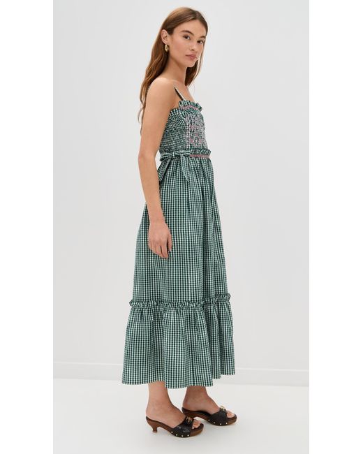 hunter bell green gingham dress A Hunter Bell Dress and a Happiness Habit