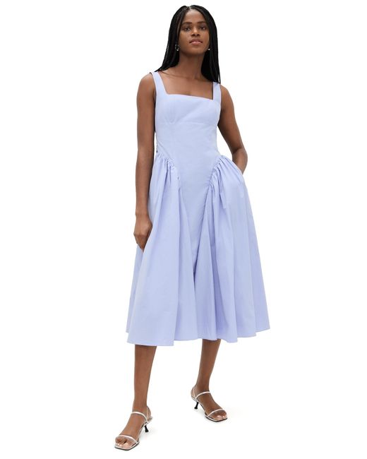 Astr Blue Vinya Dress