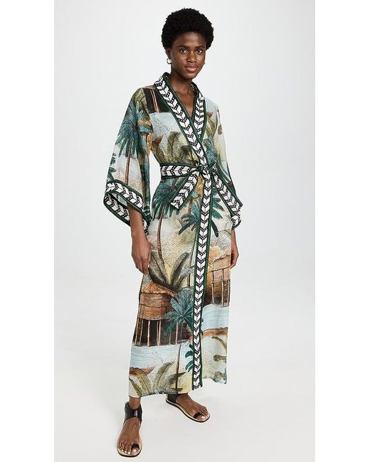 Johanna Ortiz Multicolor Caribe Bambala Kimono