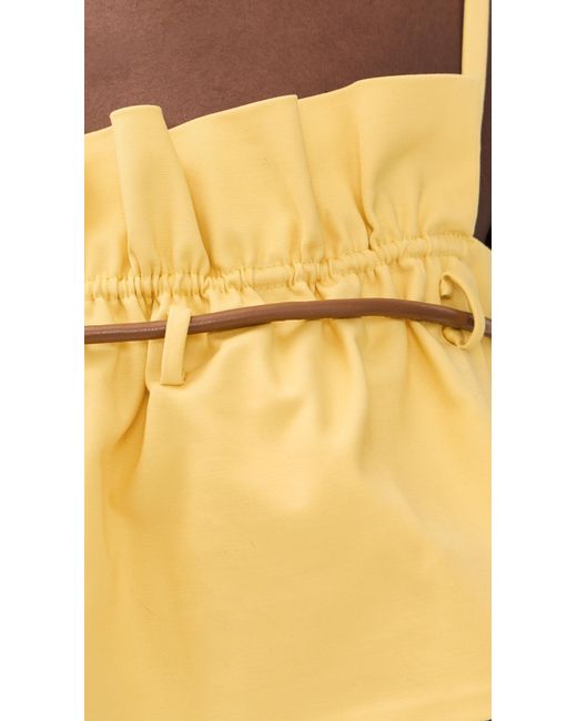 Alexis Yellow Icarus Top