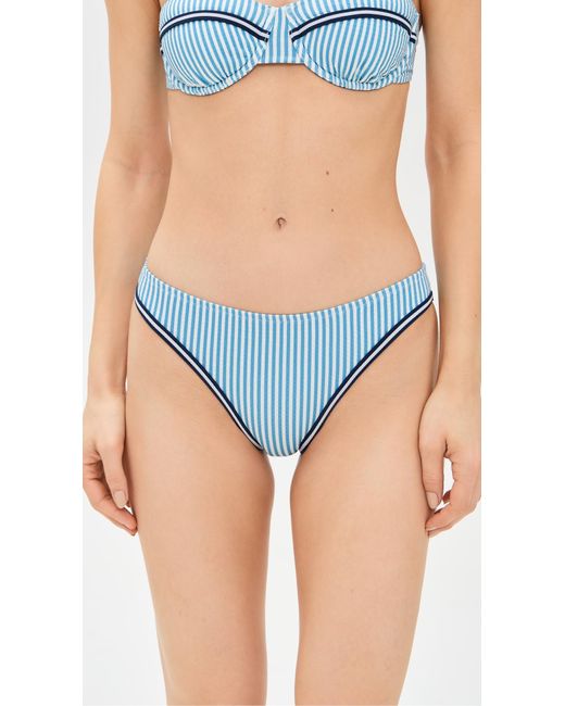 Solid & Striped Blue The Tati Bottoms