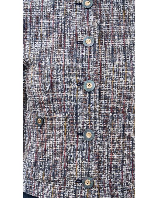 Veronica Beard Blue Andrea Jacket