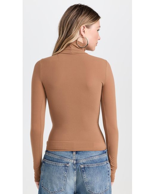 Commando Blue Ballet Body Turtleneck