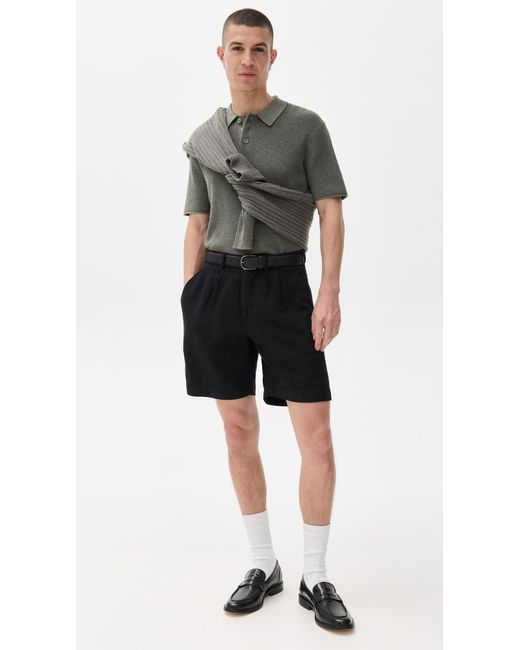 Alex Mill Black Jayce Polo for men