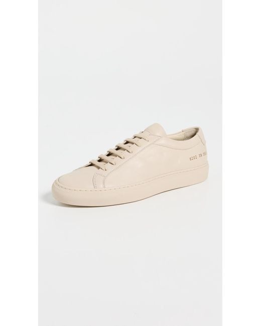 Common Projects Natural Achilles Sneakers
