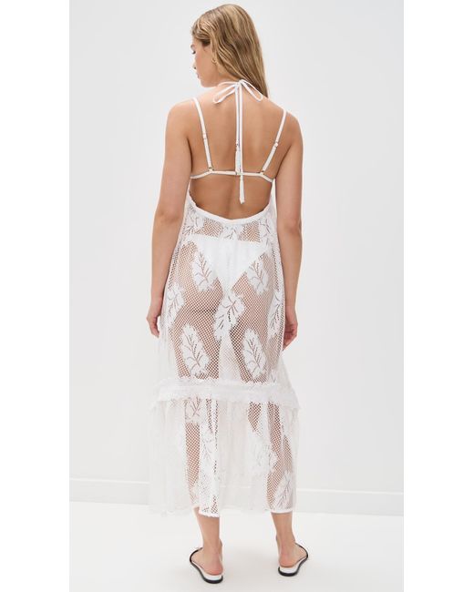 Ramy Brook White Shea Dress