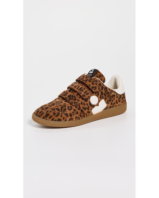 Isabel Marant Brown Beth Sneaker