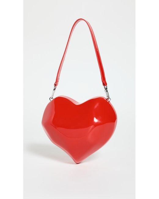 Simon Miller Red Molded Heart Bag