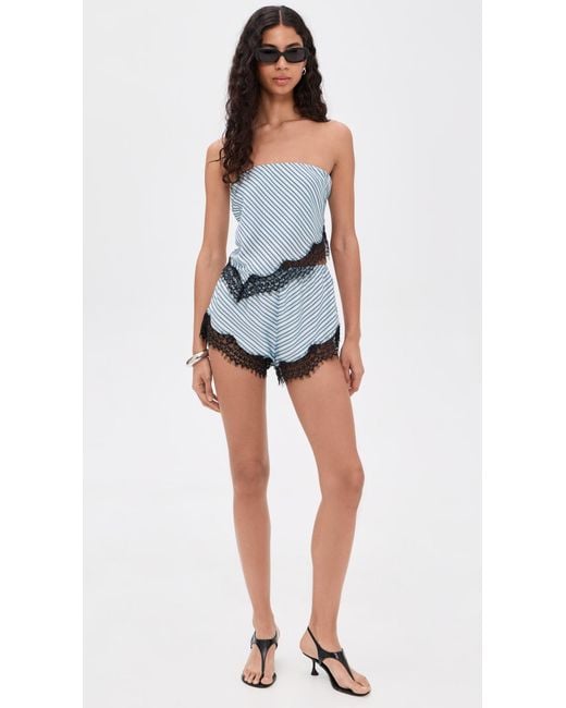AFRM Blue Ceara Shorts