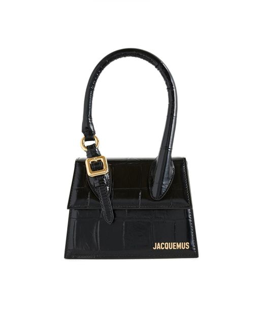 Jacquemus Black Le Chiquito Moyen Boucle Bag