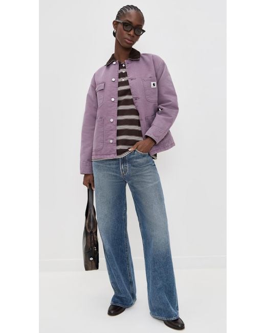 Carhartt Og Michigan Coat in Purple | Lyst