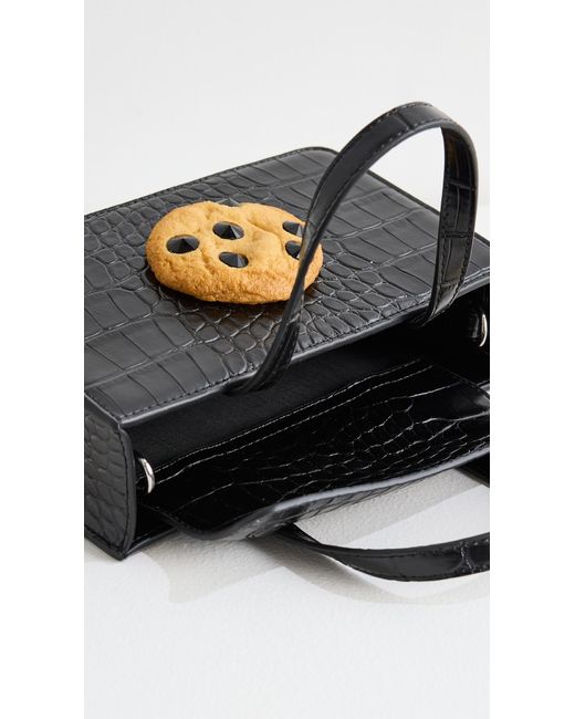Puppets and Puppets Black Jewel Cookie Small Bag