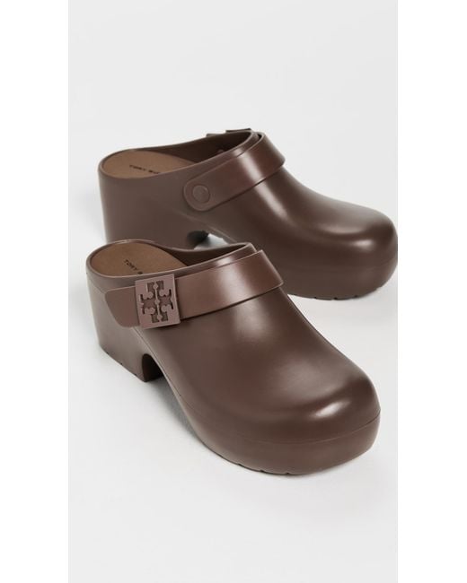 Tory Burch Brown Mellow Eva Clogs