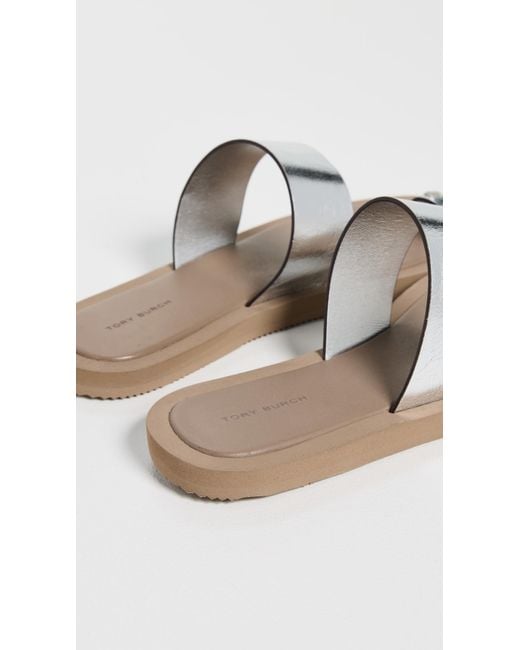 Tory Burch Black Toe Ring Flip Flops