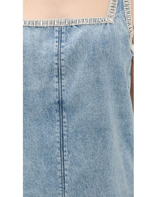 Rag & Bone Blue Jayde Mini Dress