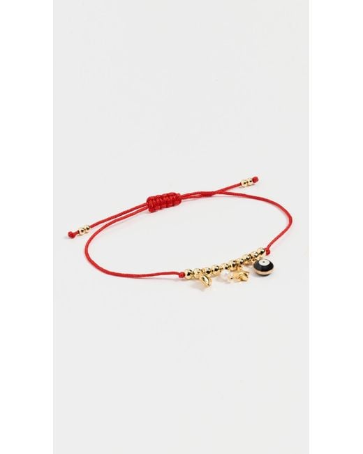 Alexa Leigh Multicolor String Bracelet