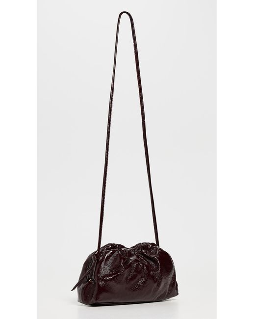 Mansur Gavriel Brown Mini Cloud Clutch